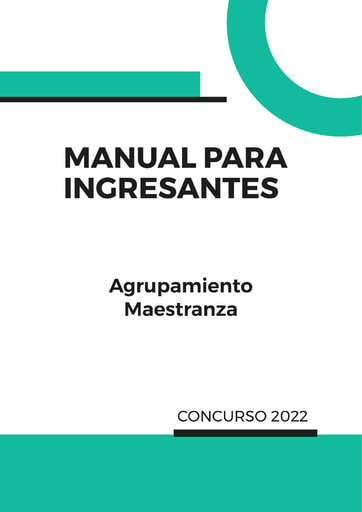 Manual Agrupamiento Maestranza