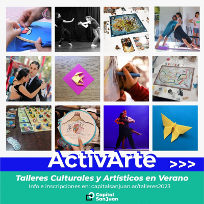 Febrero arranca con nuevos talleres culturales y artísticos en la Estación de Capital