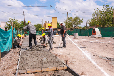 Comenzó la obra de una nueva plaza en Concepción