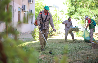 Capital: nueva semana de tareas en espacios verdes