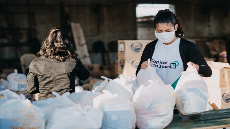 Alimentación saludable: refuerzo en la ayuda social de Capital