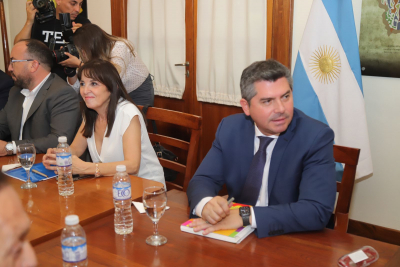 Primer encuentro del Gobernador Marcelo Orrego con Intendentes