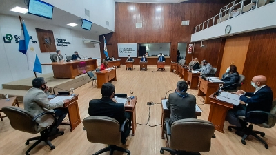 El Concejo de Capital aprobó el nombramiento a las calles del barrio Bandera Argentina