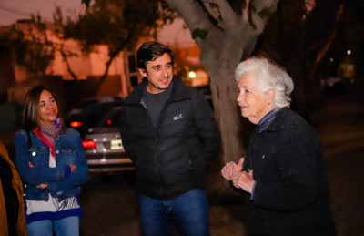 Calle Tucumán en Concepción ya tiene luz LED