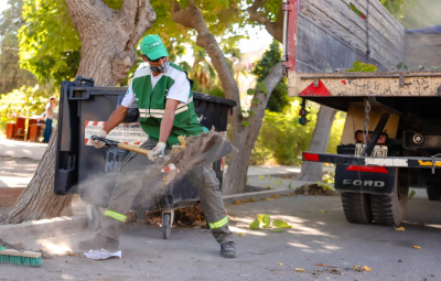 La Brigada Capital activa retiro de escombros, elementos en desuso y verdes