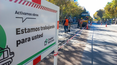 Capital: con el &quot;Método Central&quot; inicia la repavimentación del 2° tramo de Avenida Ignacio de la Roza