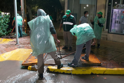 Capital en guardia por la tormenta