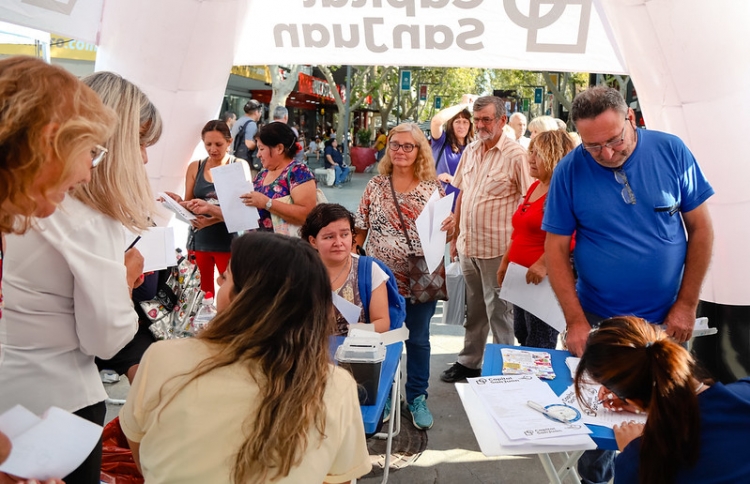 En Capital se realizaron controles médicos en el Día Mundial del Riñón