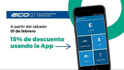 Desde febrero, los que estacionen en Capital con la App tendrán 15% de descuento