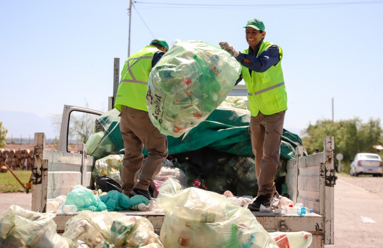 Más de 1,5 tonelada de material reciclable en los Ecopuntos de Capital