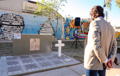 Capital sumó un homenaje a los caídos en la gesta de Malvinas