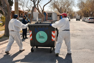 Así es el protocolo para la recolección de residuos en zonas bloqueadas