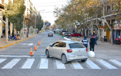 Desde hoy queda habilitada la doble mano en Central entre Rioja y Gral. Acha