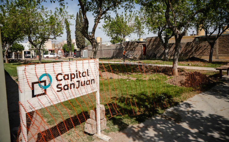 Capital: Trinidad suma un nuevo espacio verde en el Barrio Santa Cecilia