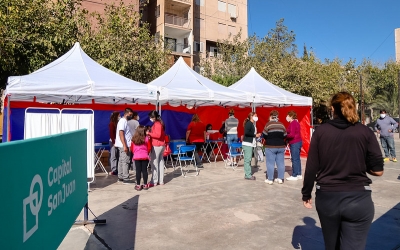 En Colón Junior empieza el programa “Vacunate en el club”