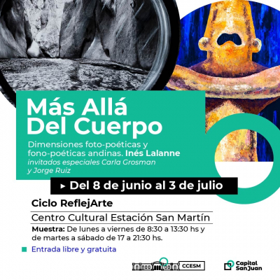 &quot;Más allá del cuerpo&quot; es la nueva muestra que recibe la Estación.