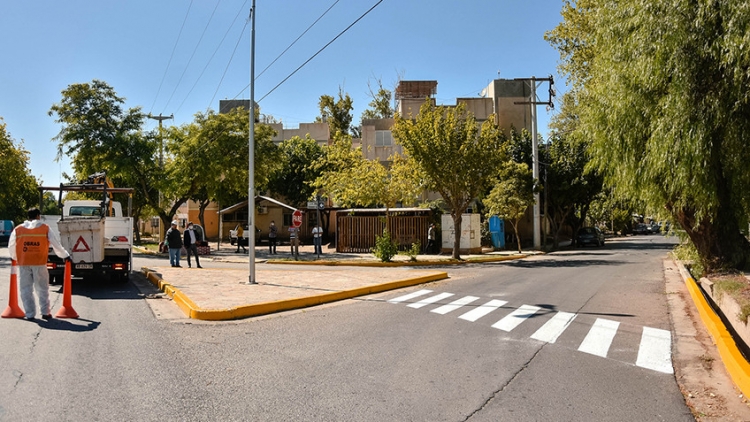 Capital: demarcación vial en Trinidad y Concepción