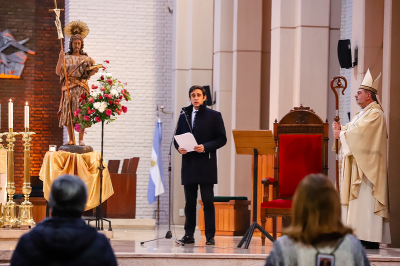 &quot;Como San Juan Bautista, solo brindándonos a la comunidad tendremos la Capital que soñamos&quot;