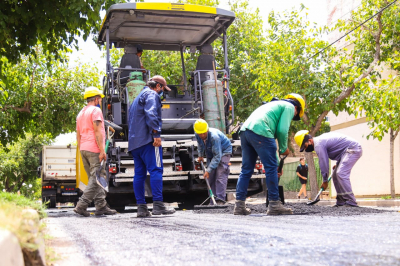 Capital comenzó la 2° etapa de repavimentación en avenida Rawson