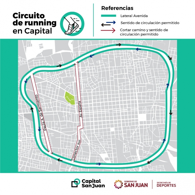 Running en Capital: estos son los circuitos