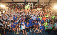 Fiesta en el CPC: 4000 personas despidieron el año con las Pistas de Salud de Capital