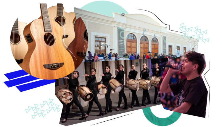 Capital: más de 40 guitarras y un duelo entre rap y payada para celebrar el Día de la Cultura