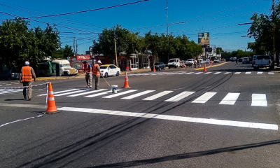 Capital continúa con las obras en seguridad vial