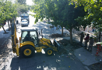La Brigada Capital va a Concepción a retirar escombros y elementos en desuso
