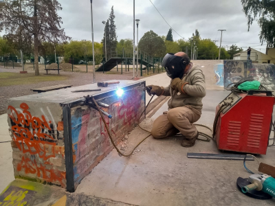 El Skatepark, a punto para los riders de Capital Extrema