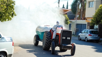 Capital llevó operativos de desinfección a 18 barrios