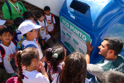 Capital: los chicos de la colonia aprendieron sobre la Ciudad Ecoactiva