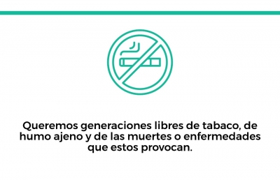 Capital libre de humo: 31de mayo Día Mundial Sin Tabaco