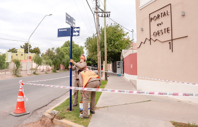 Más tareas de señalización y prevención en las calles de Capital