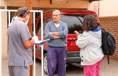 La vacunación domiciliaria sigue en zona Norte de Capital