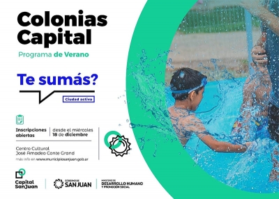 Comienzan las pre inscripciones para las colonias en Capital