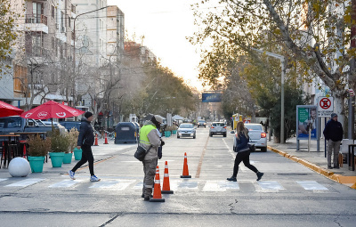 Buen balance del 1º día de doble circulación en Avenida Central