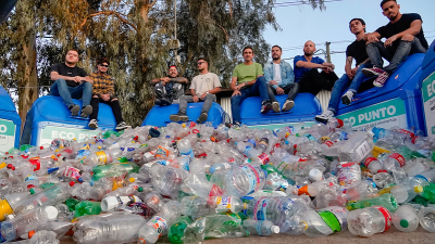 Capital: más de 2 toneladas de plástico reciclable para entrar a una fiesta única y sustentable
